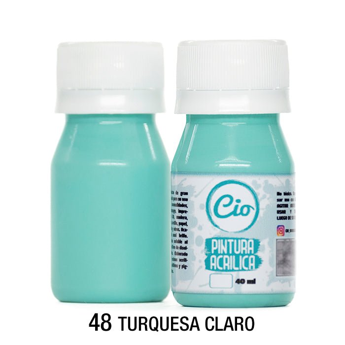 Pintura Acrílica 40ml, 96 colores a elección - Cio Manualidades