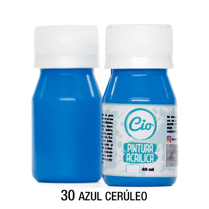 Pintura Acrílica 40ml, 96 colores a elección - Cio Manualidades