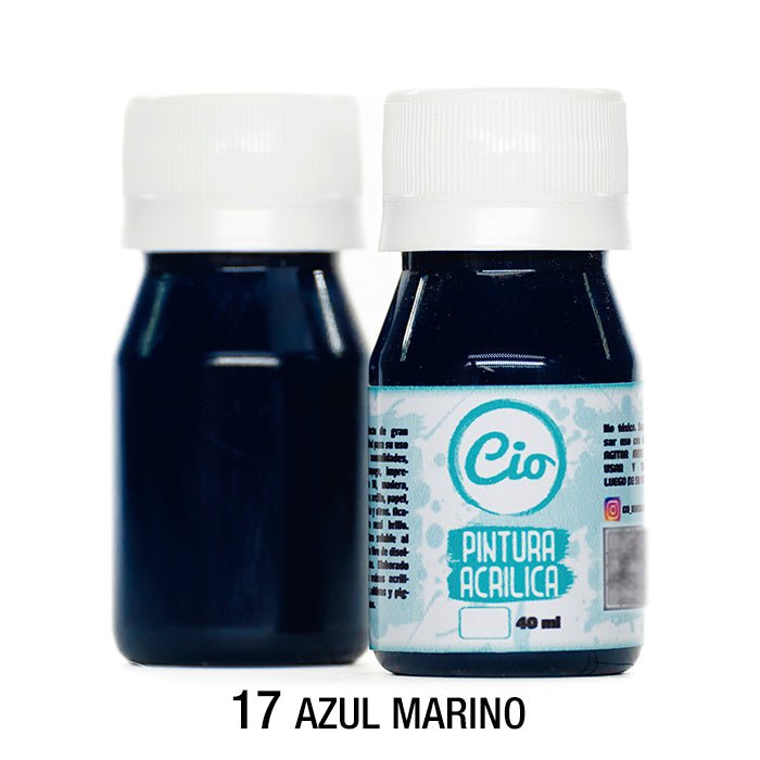 Pintura Acrílica 40ml, 96 colores a elección - Cio Manualidades