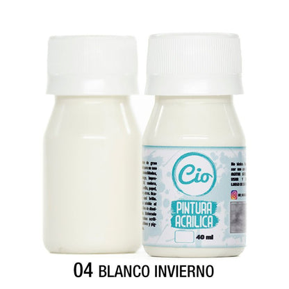Pintura Acrílica 40ml, 96 colores a elección - Cio Manualidades