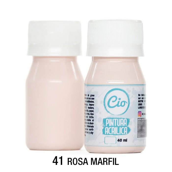 Pintura Acrílica 40ml, 96 colores a elección - Cio Manualidades