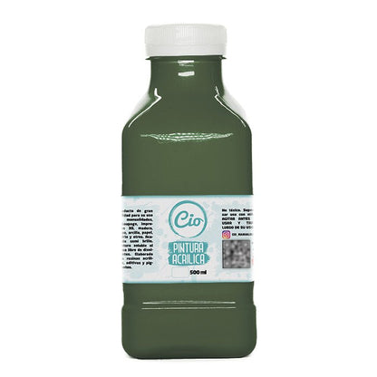 Pintura Acrílica 500ml, 96 colores a elección - Cio Manualidades