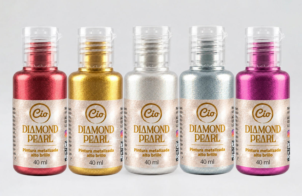 Pintura Diamond Pearl 40ml - Cio Manualidades
