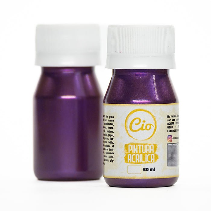 Pintura Metalizada 40ml, 33 colores a elección - Cio Manualidades