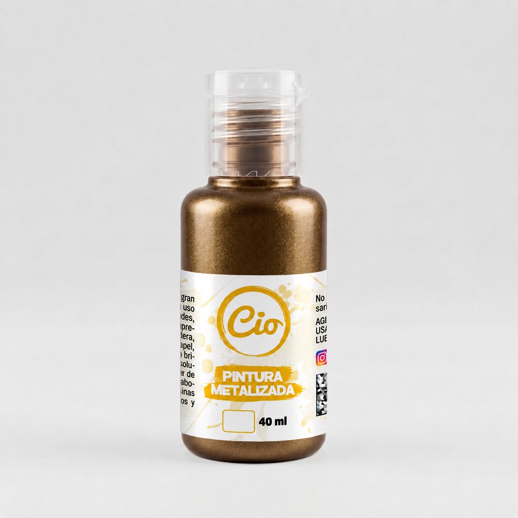 Pintura Metalizada 40ml - Cio Manualidades
