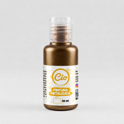 Pintura Metalizada 40ml - Cio Manualidades