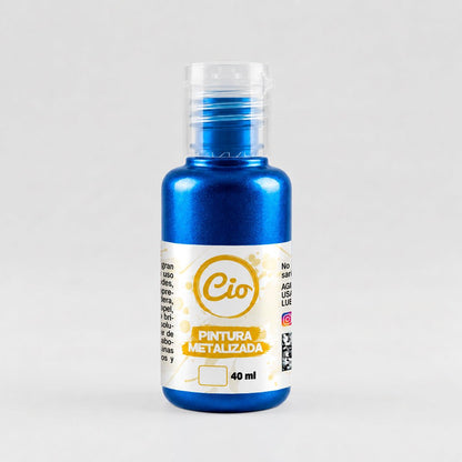 Pintura Metalizada 40ml - Cio Manualidades
