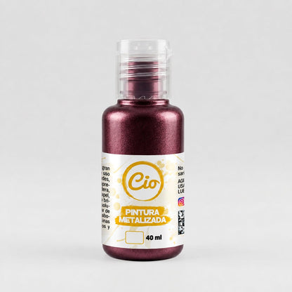 Pintura Metalizada 40ml - Cio Manualidades
