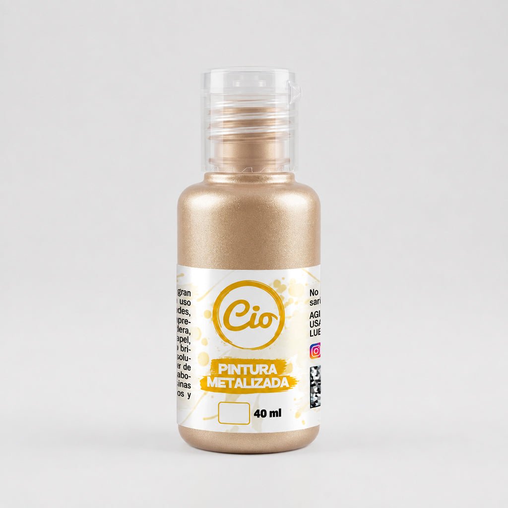 Pintura Metalizada 40ml - Cio Manualidades