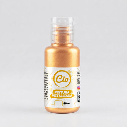 Pintura Metalizada 40ml - Cio Manualidades