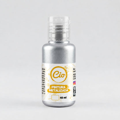 Pintura Metalizada 40ml - Cio Manualidades