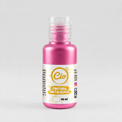 Pintura Metalizada 40ml - Cio Manualidades
