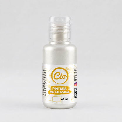 Pintura Metalizada 40ml - Cio Manualidades