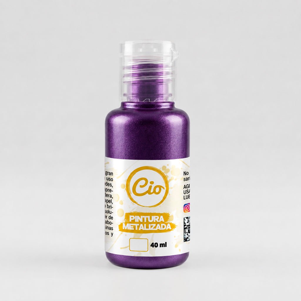 Pintura Metalizada 40ml - Cio Manualidades