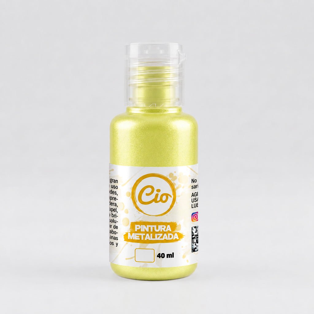 Pintura Metalizada 40ml - Cio Manualidades