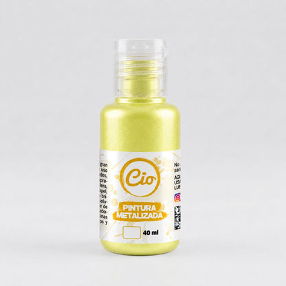 Pintura Metalizada 40ml - Cio Manualidades