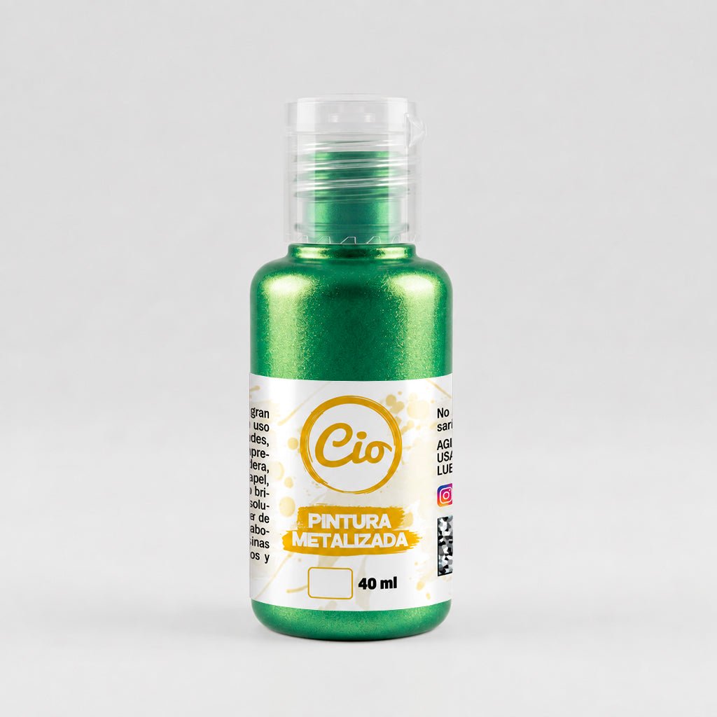 Pintura Metalizada 40ml - Cio Manualidades