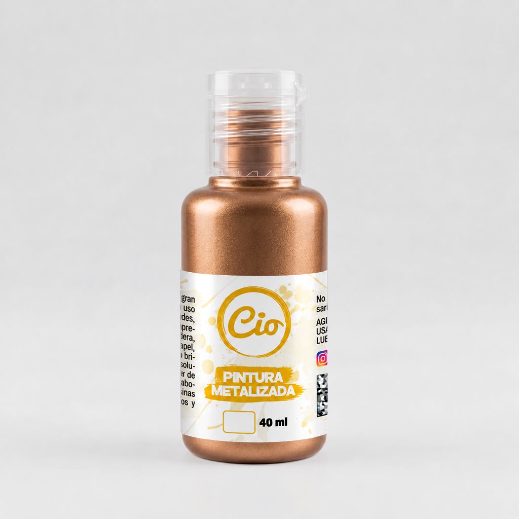Pintura Metalizada 40ml - Cio Manualidades