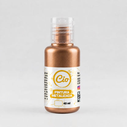 Pintura Metalizada 40ml - Cio Manualidades