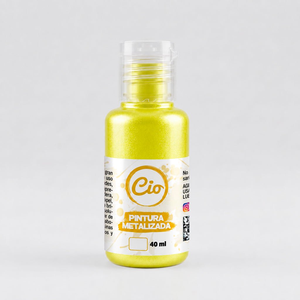 Pintura Metalizada 40ml - Cio Manualidades