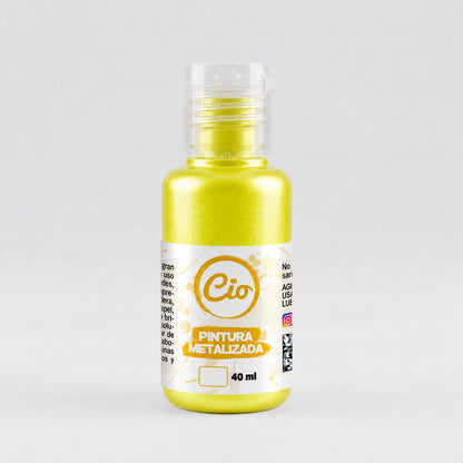 Pintura Metalizada 40ml - Cio Manualidades