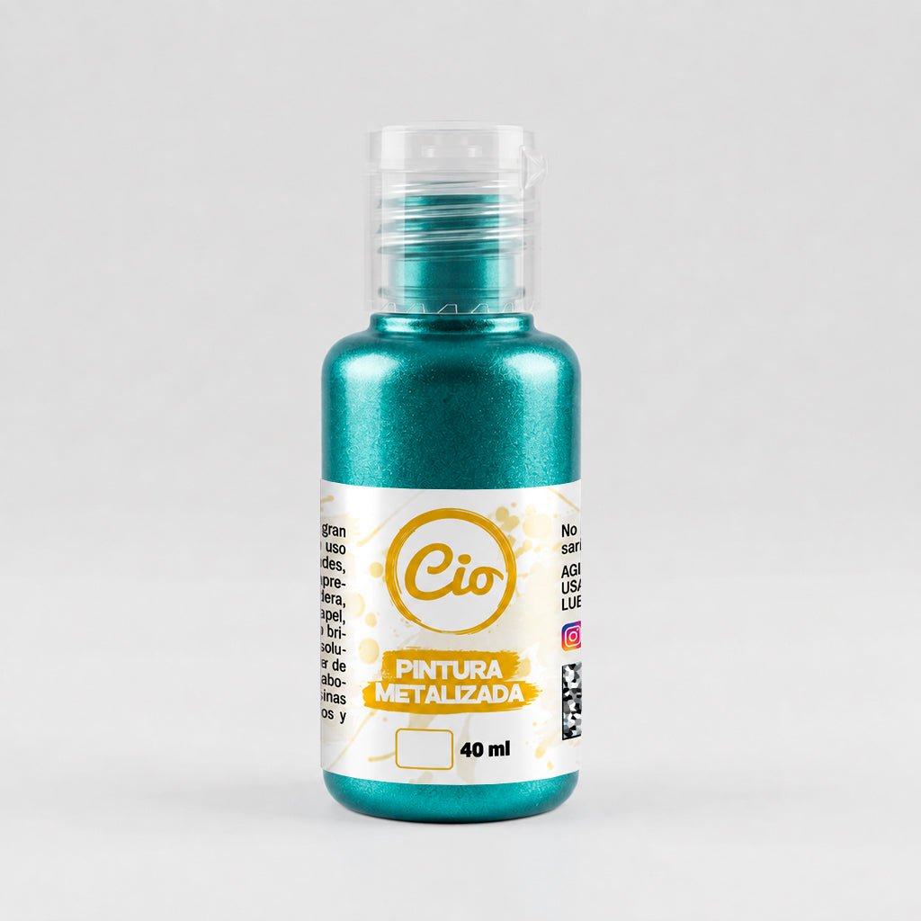 Pintura Metalizada 40ml - Cio Manualidades