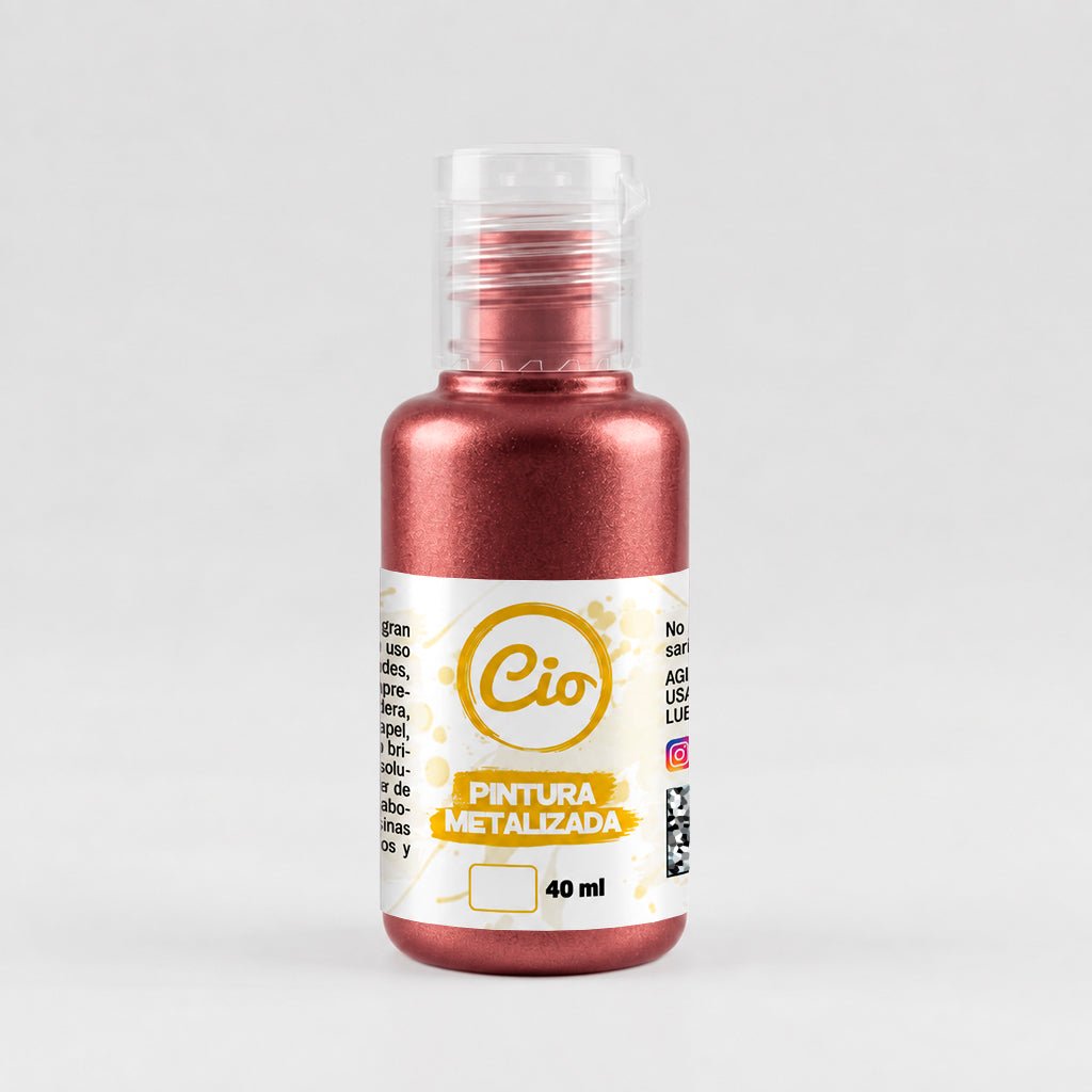 Pintura Metalizada 40ml - Cio Manualidades