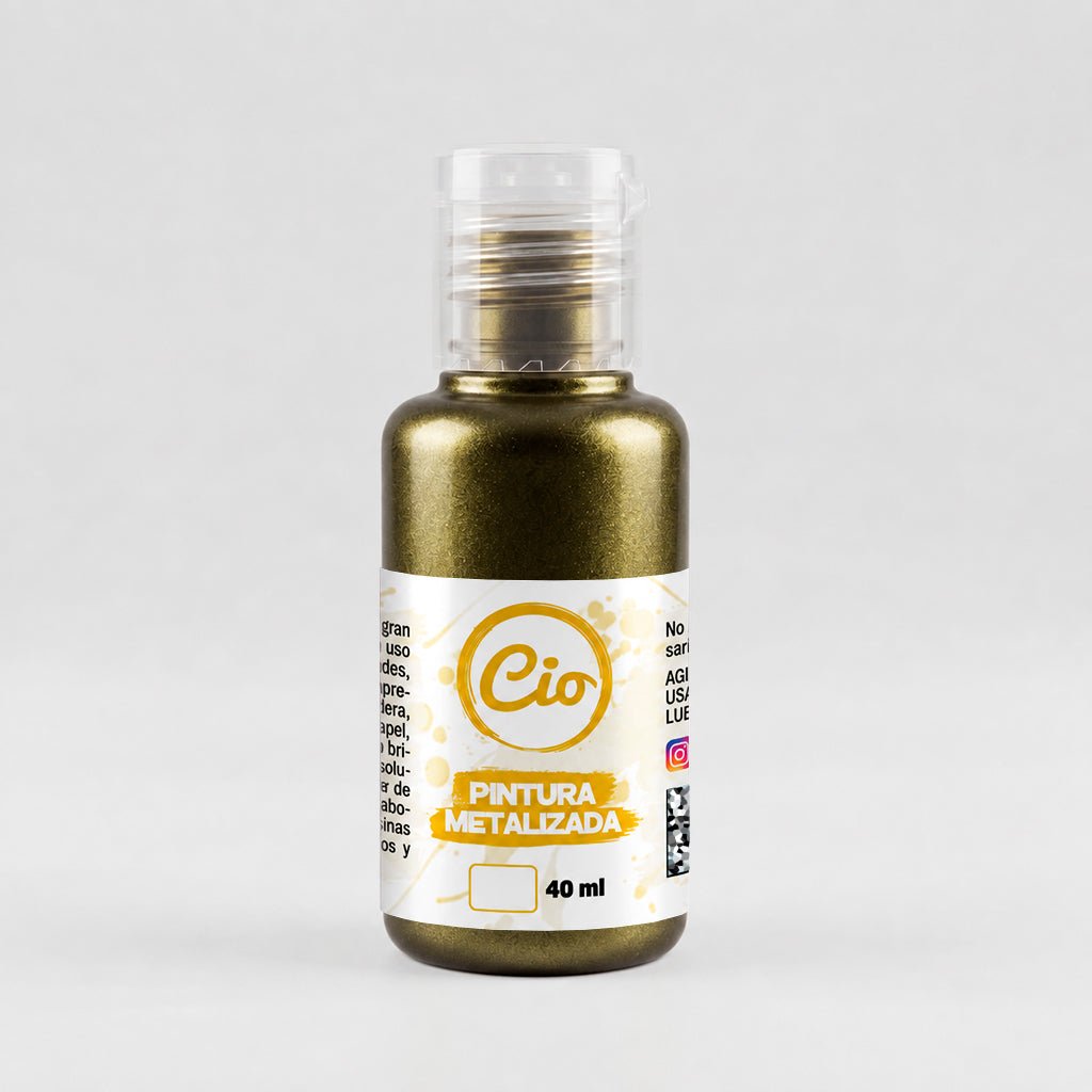 Pintura Metalizada 40ml - Cio Manualidades