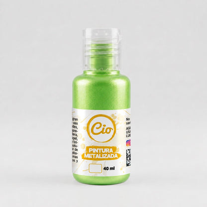 Pintura Metalizada 40ml - Cio Manualidades