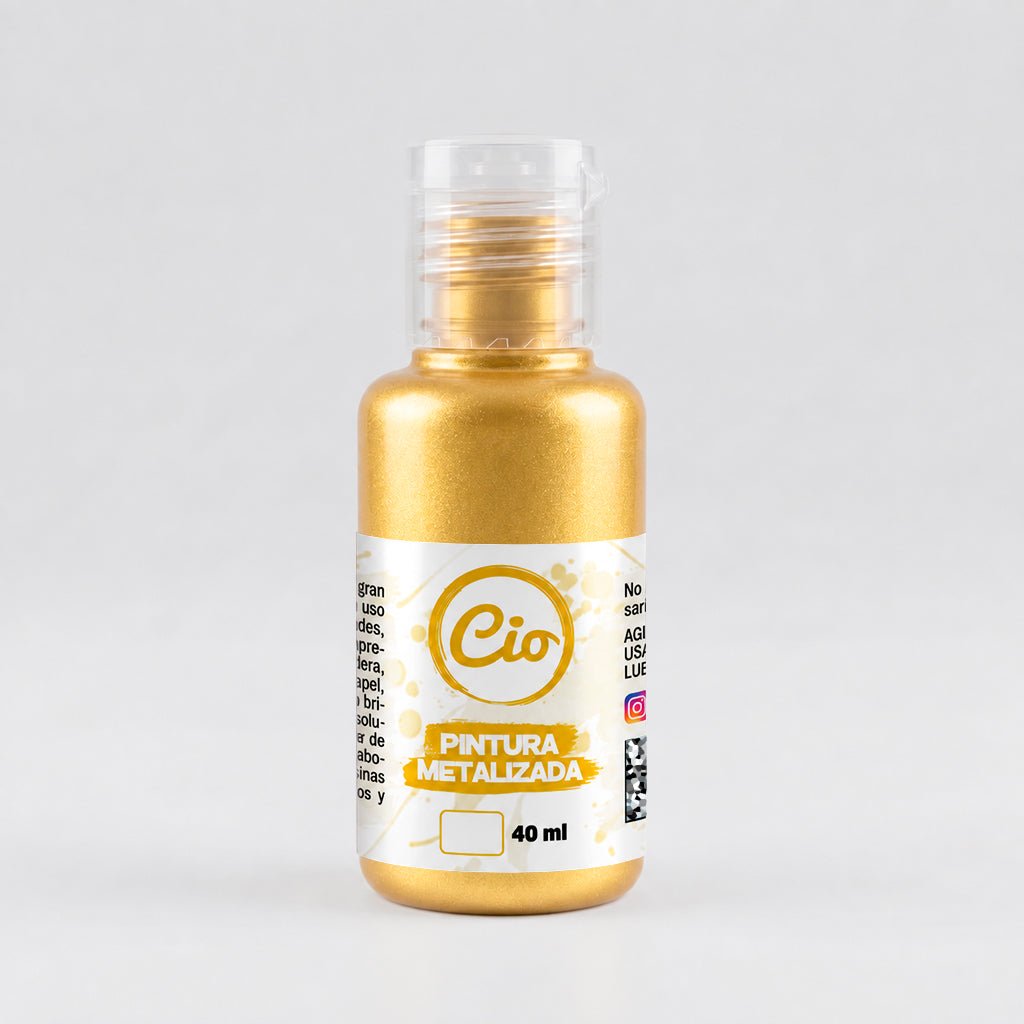 Pintura Metalizada 40ml - Cio Manualidades