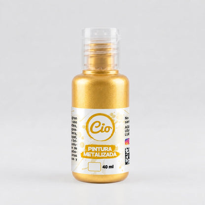 Pintura Metalizada 40ml - Cio Manualidades