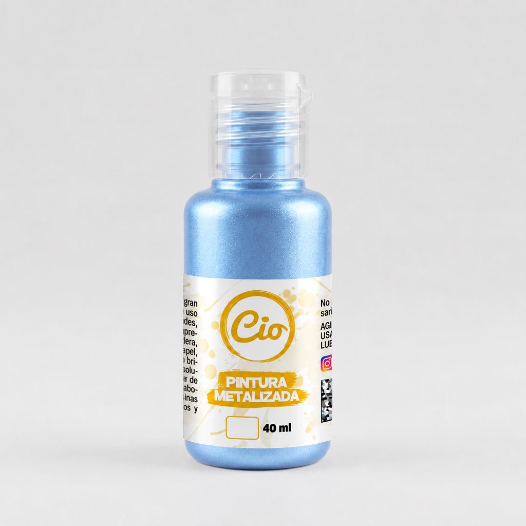 Pintura Metalizada 40ml - Cio Manualidades