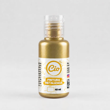 Pintura Metalizada 40ml - Cio Manualidades