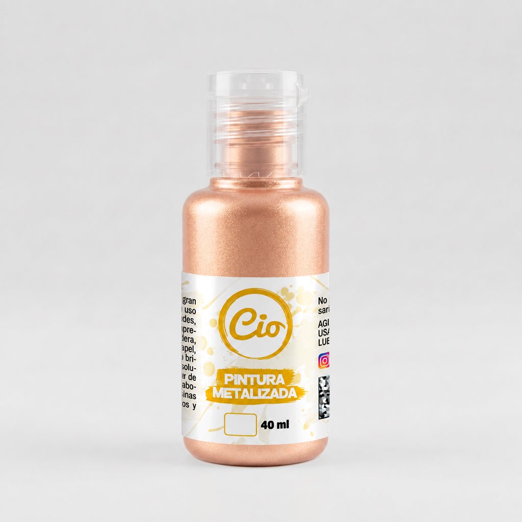 Pintura Metalizada 40ml - Cio Manualidades