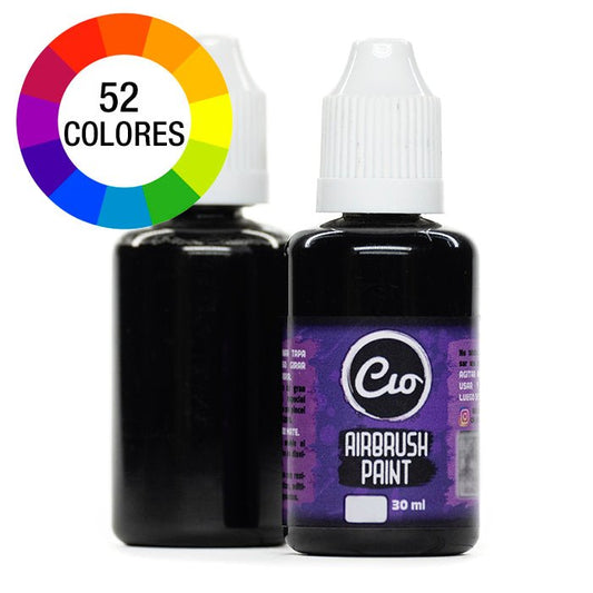 Pintura Para Aerógrafo 30ml - Cio Manualidades