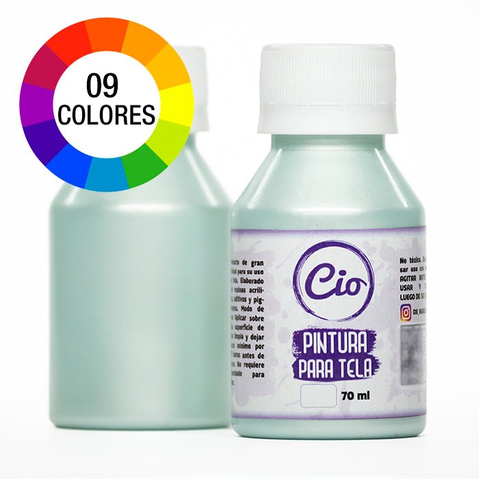 Pintura para Tela Perlada 70ml - Cio Manualidades