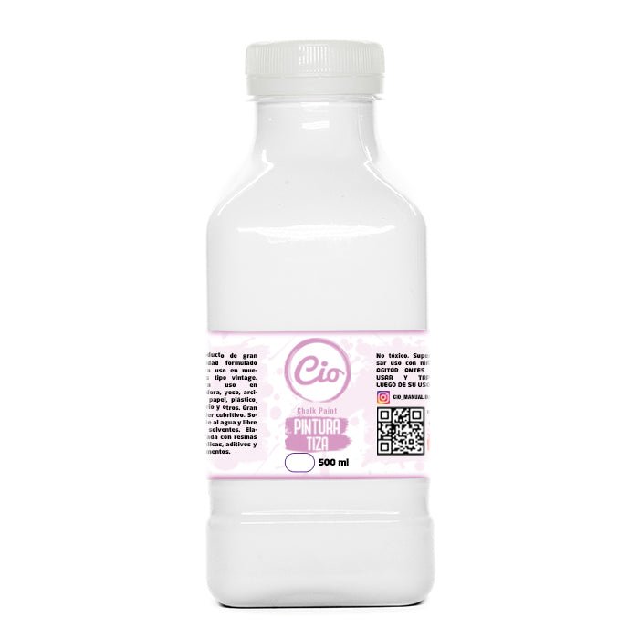 Pintura a la Tiza (Chalk Paint) 500ml - Cio Manualidades