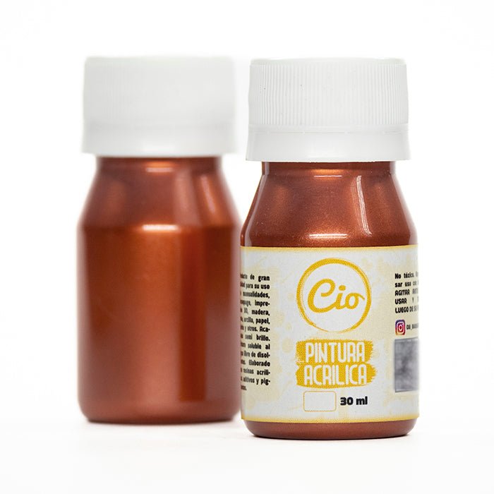 Pintura Metalizada 30ml, 32 colores a elección - Cio Manualidades