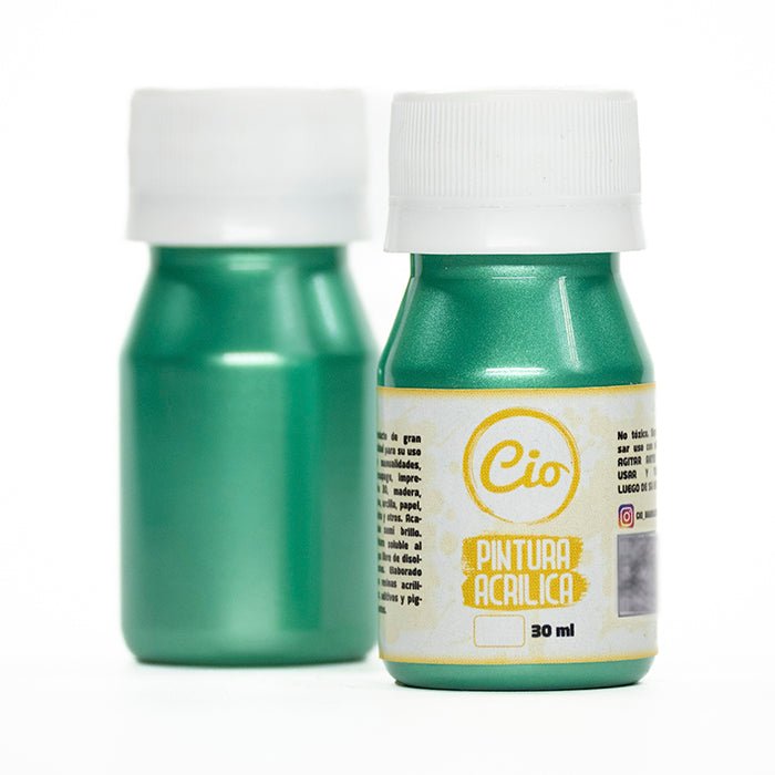 Pintura Metalizada 30ml, 32 colores a elección - Cio Manualidades