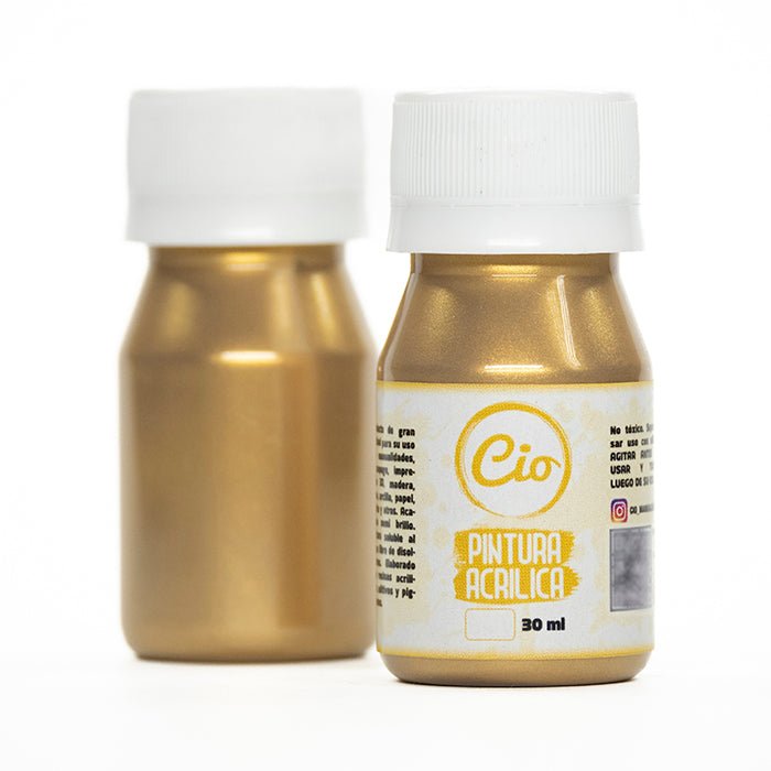 Pintura Metalizada 30ml, 32 colores a elección - Cio Manualidades