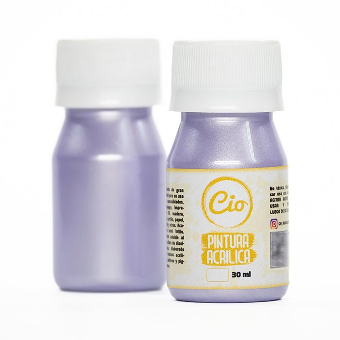 Pintura Metalizada 30ml, 32 colores a elección - Cio Manualidades