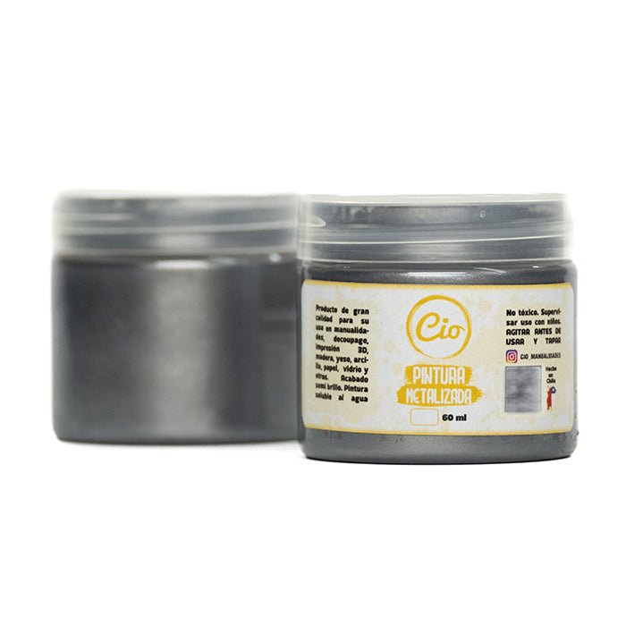 Pintura Metalizada 60ml, 32 colores a elección - Cio Manualidades