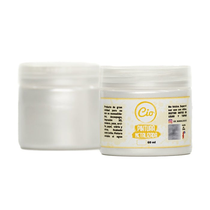 Pintura Metalizada 60ml, 32 colores a elección - Cio Manualidades