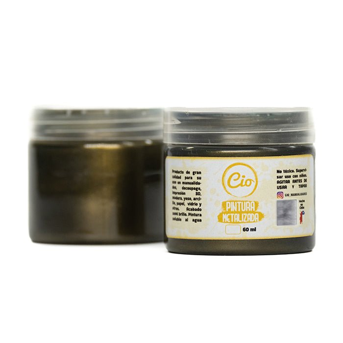 Pintura Metalizada 60ml, 32 colores a elección - Cio Manualidades