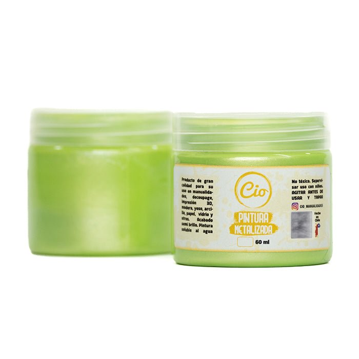 Pintura Metalizada 60ml, 32 colores a elección - Cio Manualidades