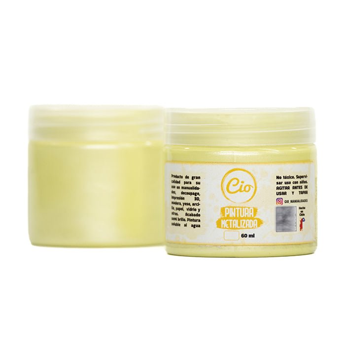 Pintura Metalizada 60ml, 32 colores a elección - Cio Manualidades