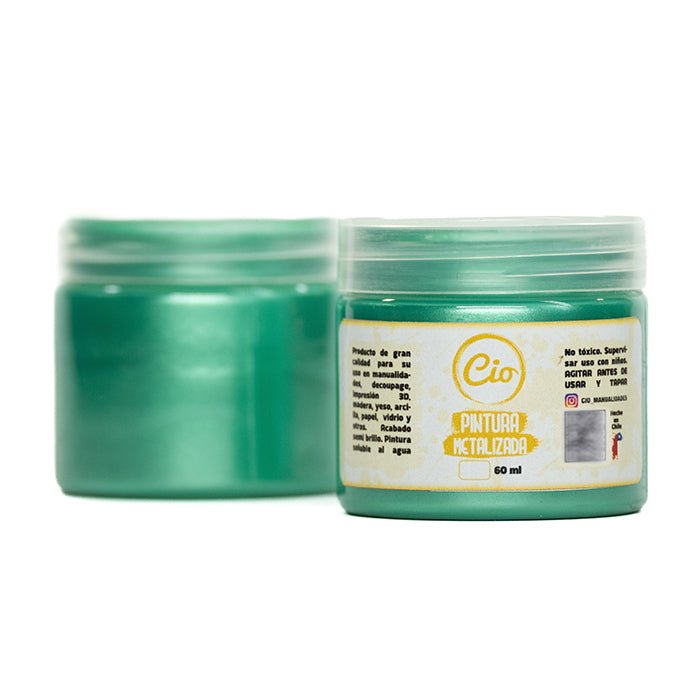 Pintura Metalizada 60ml, 32 colores a elección - Cio Manualidades