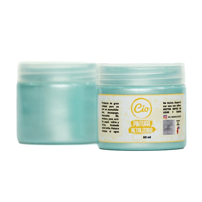Pintura Metalizada 60ml, 32 colores a elección - Cio Manualidades