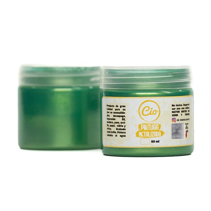 Pintura Metalizada 60ml, 32 colores a elección - Cio Manualidades