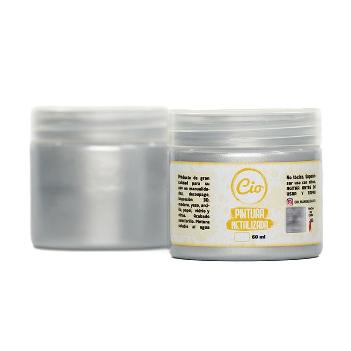 Pintura Metalizada 60ml, 32 colores a elección - Cio Manualidades